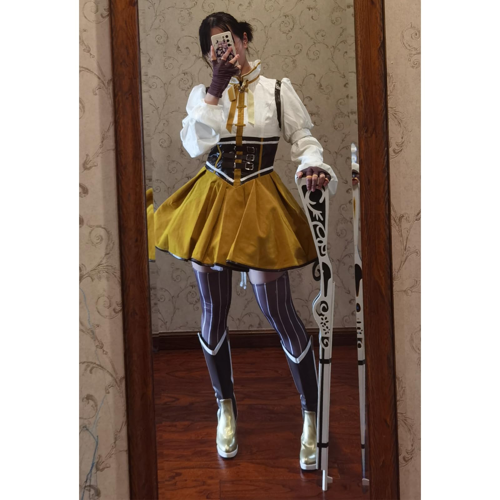 Amazon.co.jp: 魔法少女まどか☆マギカ 巴マミ コスプレ道具 銃 2発